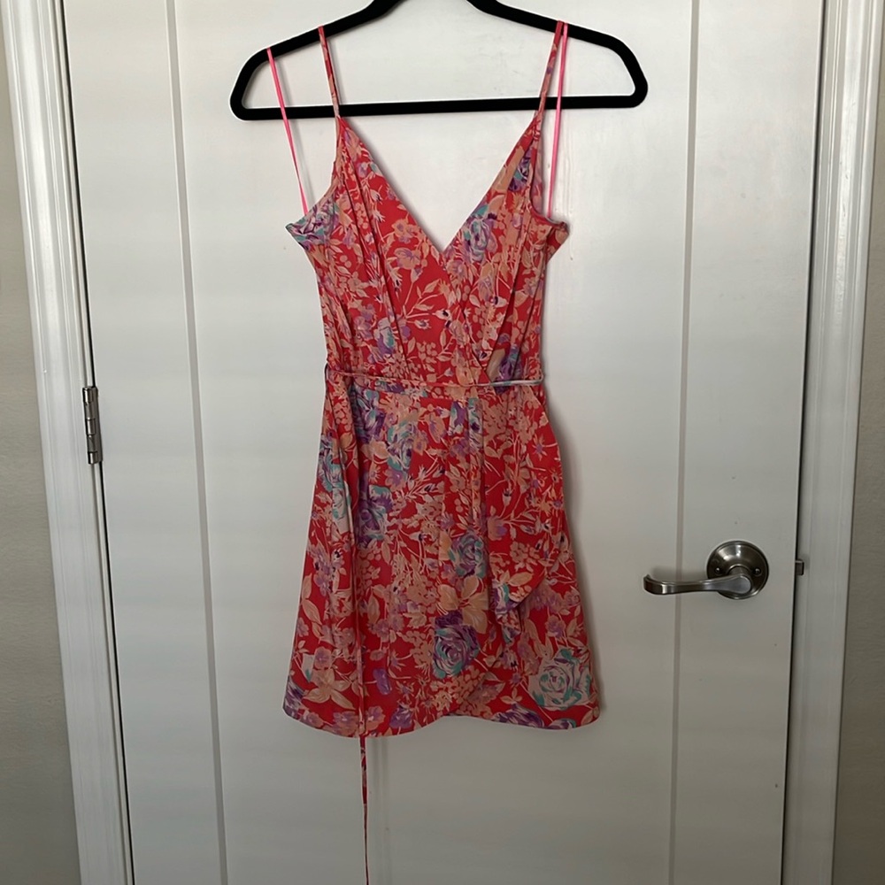 Yumi Kim Floral Silk Mini Dress XS